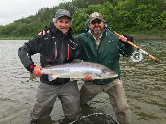 In the Zone of An Atlantic Salmon –Restigouche River Lodge